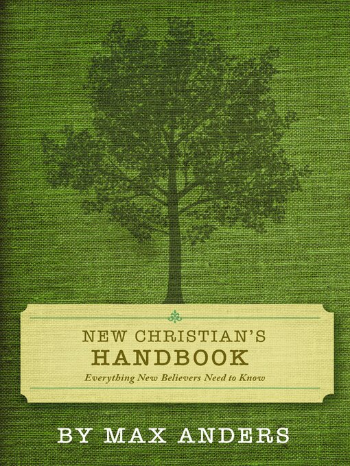 Title details for New Christian's Handbook by Max Anders - Available